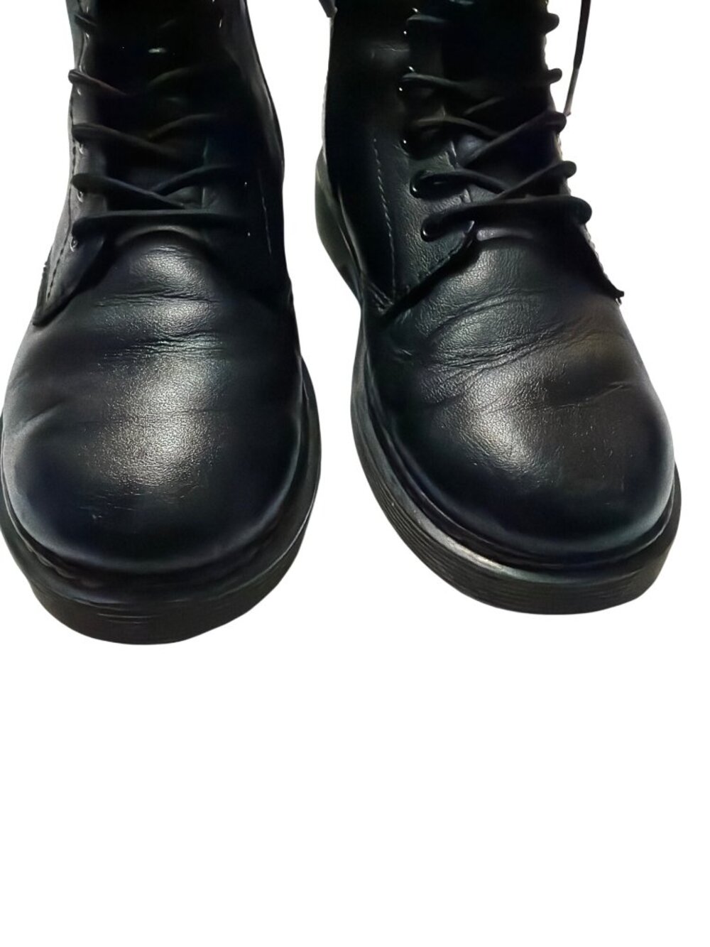 Dr. Martens 1460 J Black Leather Lace-Up Boots Size 36 - Picture 5 of 8